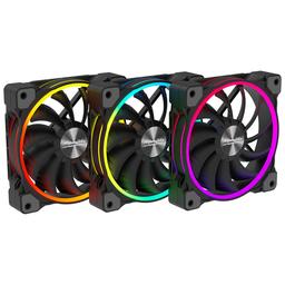 Alpenföhn Wing Boost 3 ARGB 77.9 CFM 120 mm Fans 3-Pack