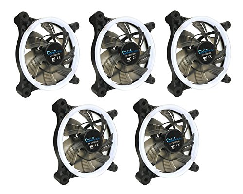 Apevia C 57.67 CFM 120 mm Fans 5-Pack