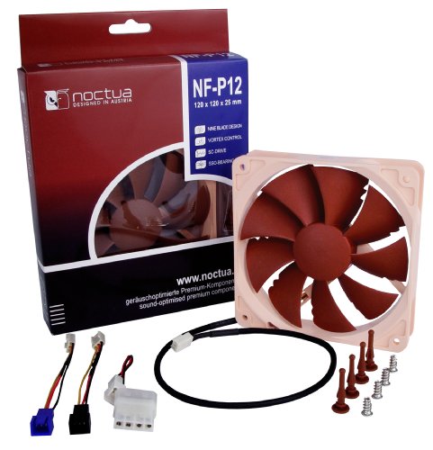 Noctua P12-1300 54.36 CFM 120 mm Fan