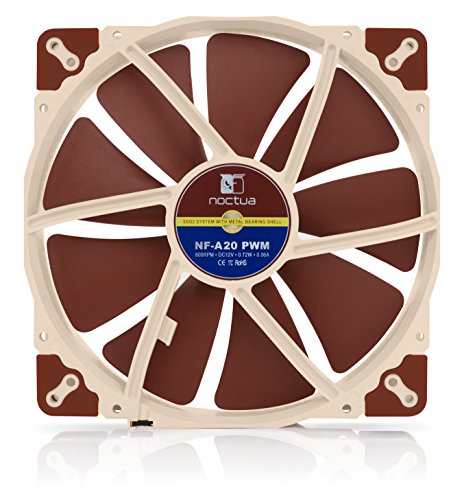 Noctua A20 PWM 86.46 CFM 200 mm Fan