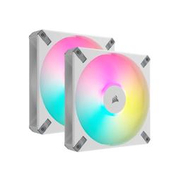 Corsair iCUE AF140 RGB ELITE 89 CFM 140 mm Fans 2-Pack