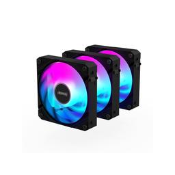 Gigabyte AORUS EZ CHAIN FAN 120 60 CFM 120 mm Fans 3-Pack