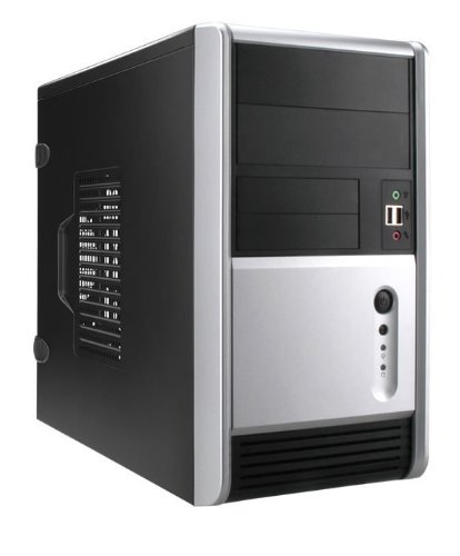 In Win EM006.T350SL+ MicroATX Mini Tower Case w/350 W Power Supply