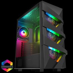 GameMax Black Diamond ARGB ATX Mid Tower Case