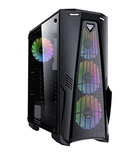 Apevia CRUSADER-F-BK ATX Mid Tower Case