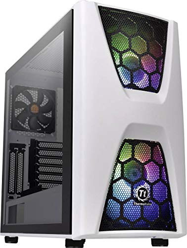 Thermaltake Commander C34 TG Snow ARGB ATX Mid Tower Case