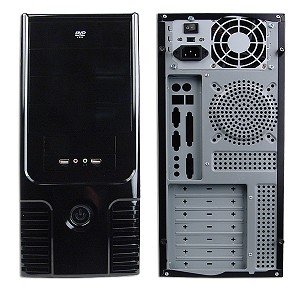 Logisys CS305BK ATX Mid Tower Case w/480 W Power Supply