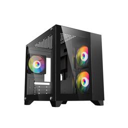 DIYPC ARGB-Q3 MicroATX Mini Tower Case