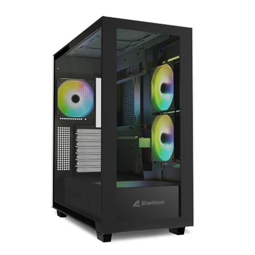 SHARKOON Rebel C60 RGB ATX Mid Tower Case