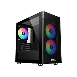 SAMA ARGB-Q5 MicroATX Mini Tower Case