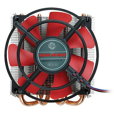 Evercool HPK-10025EA 62.11 CFM CPU Cooler