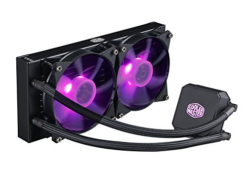 Cooler Master MasterLiquid LC240E RGB 76.4 CFM Liquid CPU Cooler