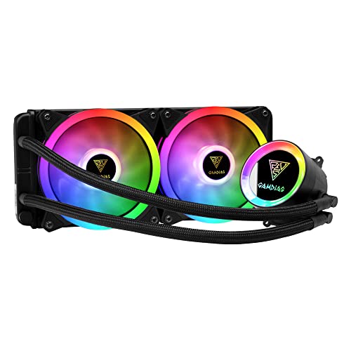 GAMDIAS CHIONE M2 69 CFM Liquid CPU Cooler