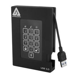 Apricom Aegis Padlock Fortress 1 TB External Hard Drive