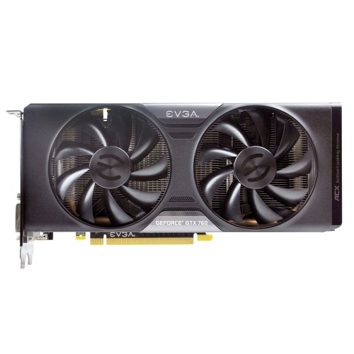 EVGA Superclocked ACX GeForce GTX 760 2 GB Graphics Card