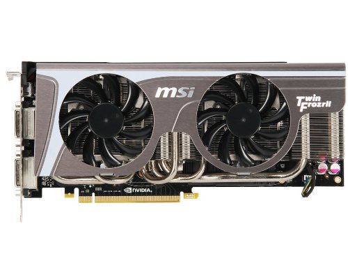 MSI TWIN FROZR II GeForce GTX 580 1.5 GB Graphics Card