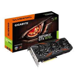 Gigabyte GV-N107TGAMING OC-8GD GeForce GTX 1070 Ti 8 GB Graphics Card