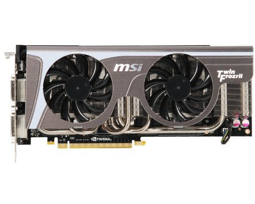 MSI TWIN FROZR II GeForce GTX 570 1.25 GB Graphics Card