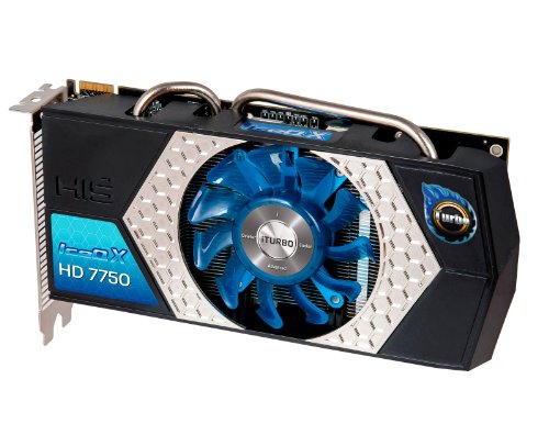 HIS H775QNT1G2M Radeon HD 7750 1 GB Graphics Card