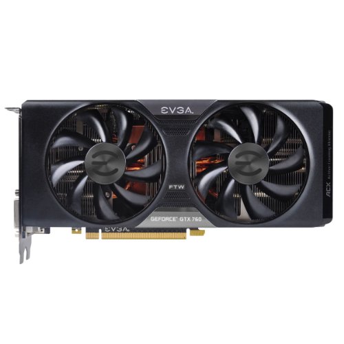 EVGA Dual FTW ACX GeForce GTX 760 4 GB Graphics Card