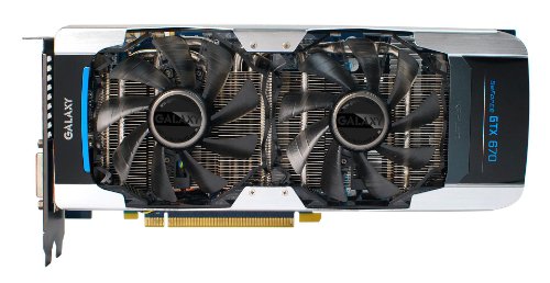 Galaxy 67NQH6DN6KXZ GeForce GTX 670 4 GB Graphics Card