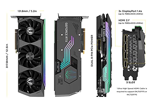 Zotac GAMING AMP Holo GeForce RTX 3080 Ti 12 GB Graphics Card