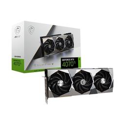 MSI SUPRIM X GeForce RTX 4070 Ti 12 GB Video Card