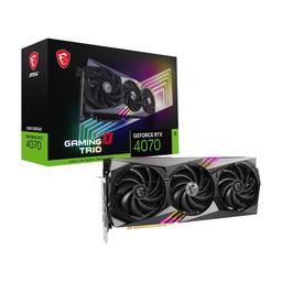 MSI GAMING X TRIO GeForce RTX 4070 12 GB Video Card