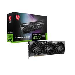 MSI GAMING X SLIM GeForce RTX 4070 Ti SUPER 16 GB Video Card