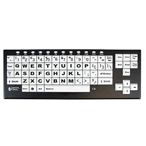 Chester Creek Technologies VisionBoard WVBW Keyboard Wireless Ergonomic Keyboard