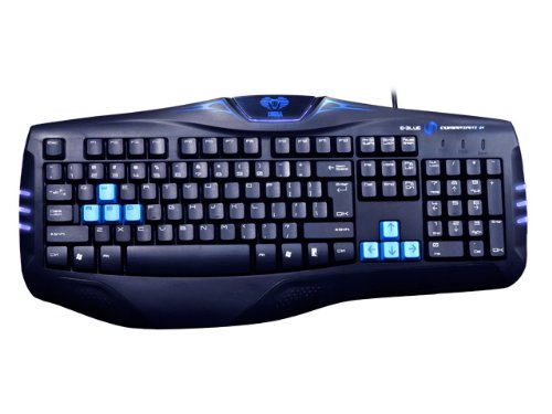 Cobra E-3LUE CS/CF Wired Standard Keyboard