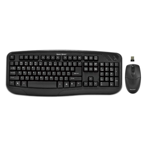 Gear Head KB5150W Wireless Standard Keyboard With Optical Mouse