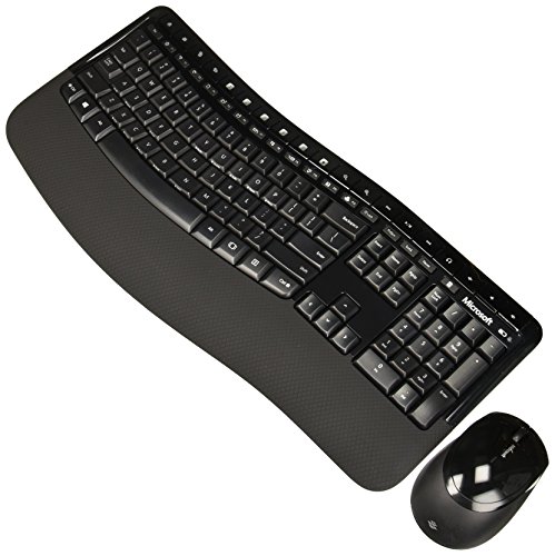 Microsoft Comfort Desktop 5050 Wireless Ergonomic Keyboard With Laser Mouse