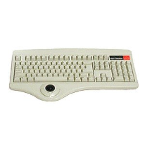 KeyTronic TRACKBALL-U1 Wired Standard Keyboard With Trackball