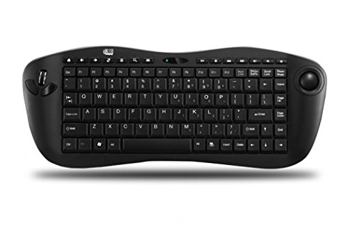 Adesso WKB-3000U Wireless Standard Keyboard With Trackball