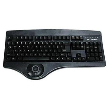 KeyTronic TRACKBALL-P2 Wired Standard Keyboard With Trackball