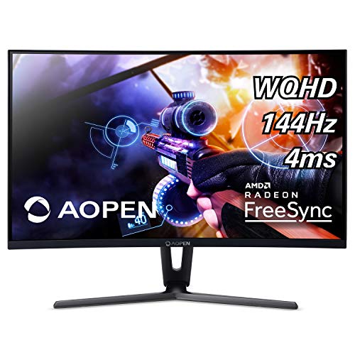 AOPEN 32HC1QUR Pbidpx 31.5" 2560 x 1440 144 Hz Curved Monitor