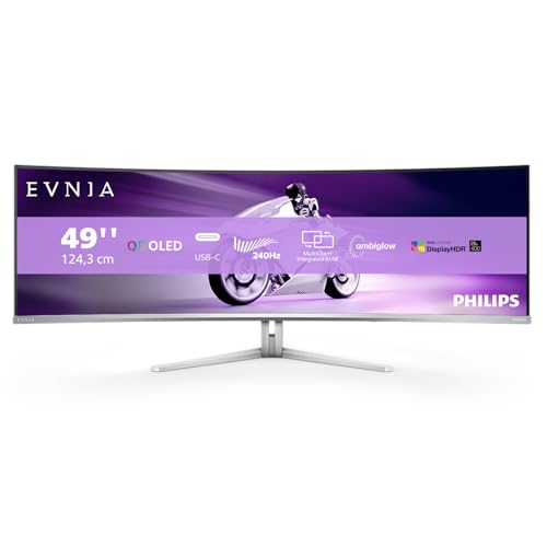 Philips Evnia 49M2C8900 48.9&quot; 5120 x 1440 240 Hz Curved Monitor