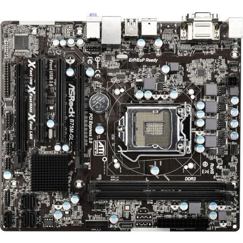 ASRock B75M-GL R2.0 Micro ATX LGA1155 Motherboard