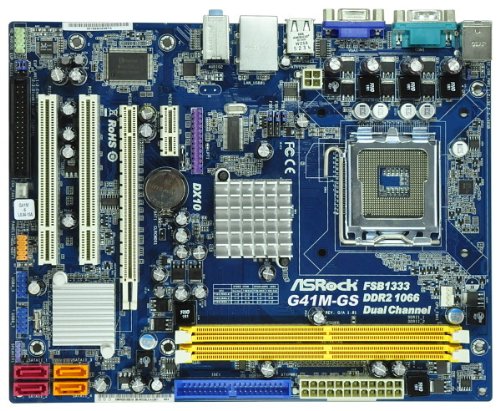 ASRock G41M-GS Micro ATX LGA775 Motherboard