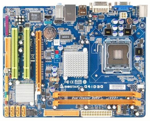 Biostar G41D3G Micro ATX LGA775 Motherboard