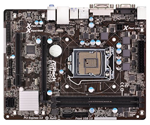 ASRock B75M-DGS R2.0 Micro ATX LGA1155 Motherboard