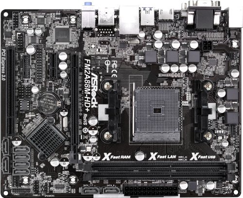 ASRock FM2A88M-HD+ Micro ATX FM2+ Motherboard