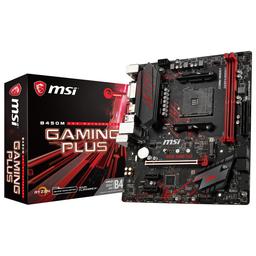 MSI B450M GAMING PLUS Micro ATX AM4 Motherboard