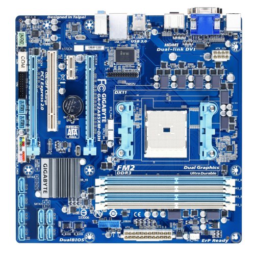 Gigabyte GA-F2A85XM-D3H Micro ATX FM2 Motherboard