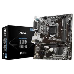 MSI H310M PRO-VL Micro ATX LGA1151 Motherboard