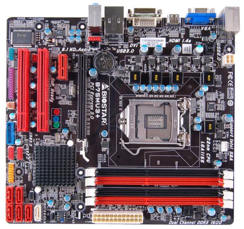 Biostar B75MU3+ Micro ATX LGA1155 Motherboard