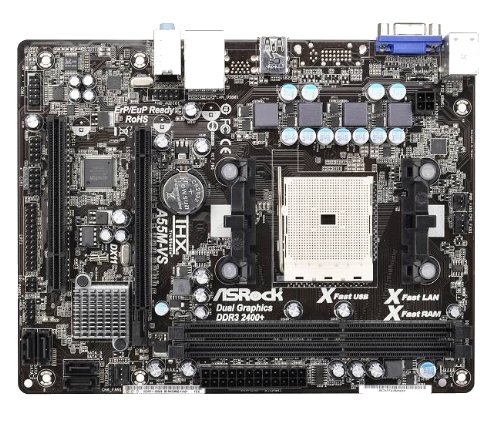 ASRock A55M-VS Micro ATX FM1 Motherboard