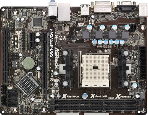 ASRock FM2A55M-DGS R2.0 Micro ATX FM2 Motherboard