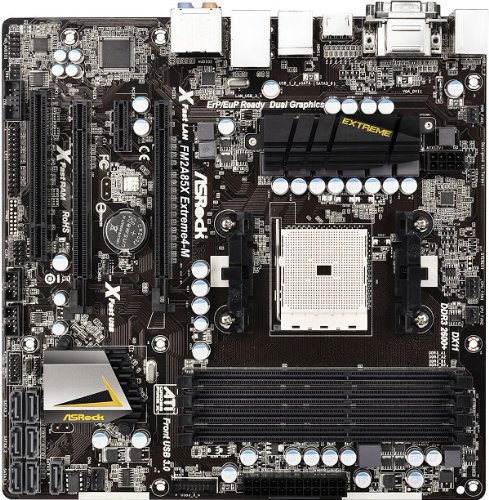 ASRock FM2A85X Extreme4-M Micro ATX FM2 Motherboard